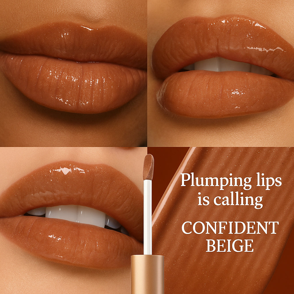 Plumping & Hydrating "Confident Beige'' Gloss